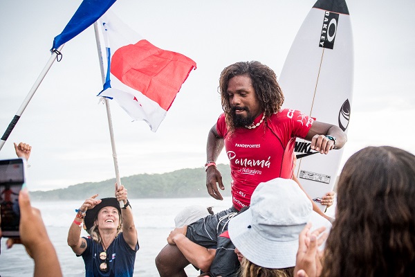  Panamá logro obtener la presea de plata con la maravillosa actuación de Jean Carlos González en la categoría Open Masculino de Short Board o Tabla Corta.