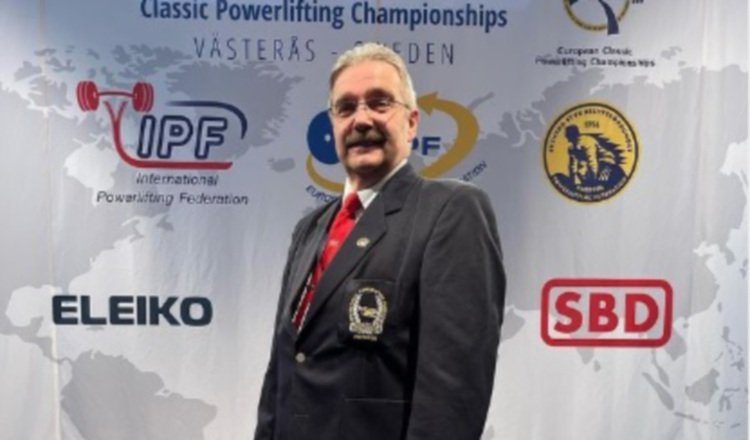 Gaston Parage, presidente de la Federación Internacional de Powerlifting (IPF). Foto: Cortesía