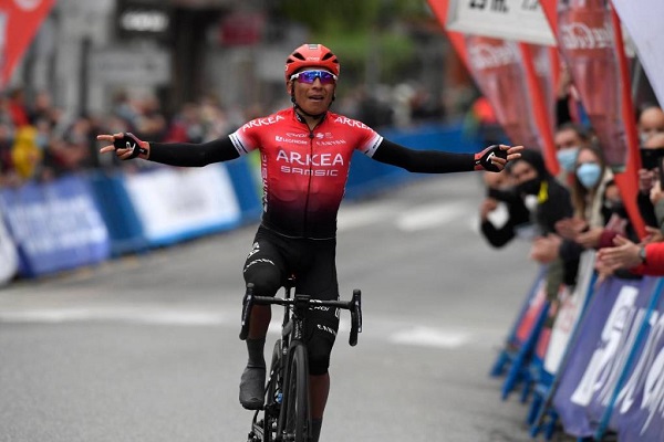 Nairo Quintana, ciclista colombiano. Foto: EFE