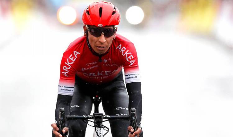 Nairo Quintana, ciclista colombiano. Foto: EFE