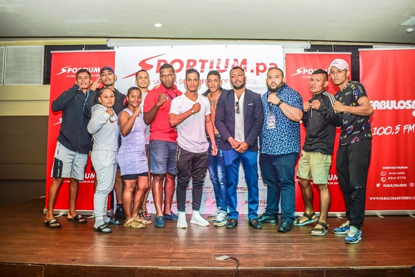 Boxeadores de la cartilla 'Apuesta al Mejor'. Foto: Cortesía