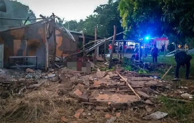 Se conoció que la Fiscalía Regional de Los Santos puso en marcha una investigación de oficio por la presunta comisión del delito contra la vida humana y contra la seguridad colectiva, a consecuencia de esta posible explosión, de la que se investigan las causas. Foto. Thays Domínguez