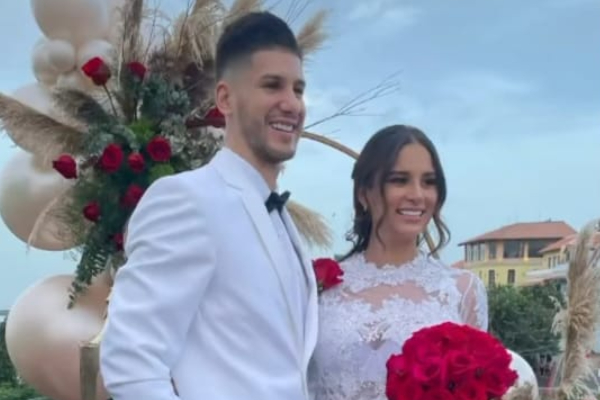 Eugenio Luzcando y Marilú De Icaza. Foto: Instagram