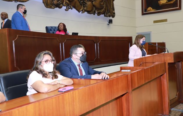 Las proyectos fueron presentados por la ministra de Educación ante la Asamblea Nacional. Foto: Cortesía Meduca