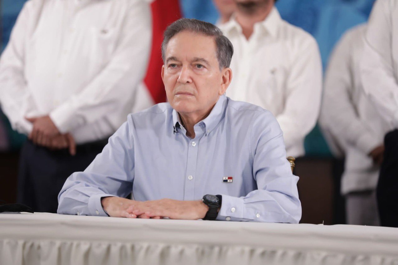 Presidente de la República, Laurentino Cortizo.