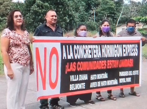 Los moradores temen afectaciones en su salud por el ruido y el polvo.Foto: Eric A. Montenegro