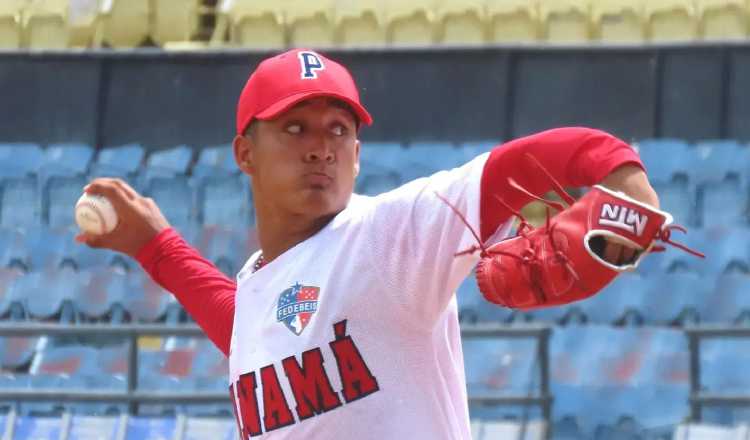 Jeremy Vargas, lanzador estelar del equipo panameño. Foto: Fedebeis