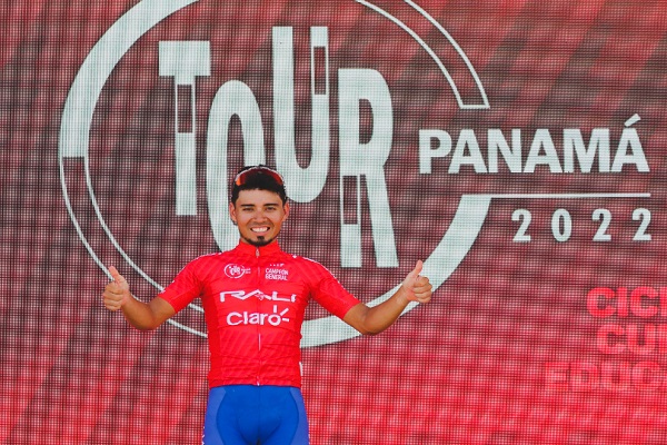 Bolívar Espinosa, ganado del Tour de Panamá. Foto: Fepaci