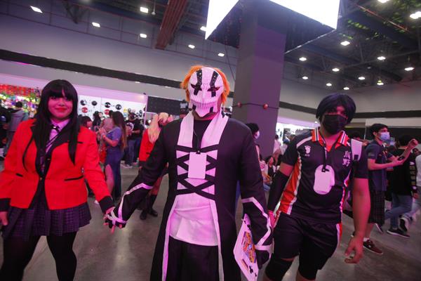 Participantes en al Comic Con, en Ciudad de Panamá. EFE