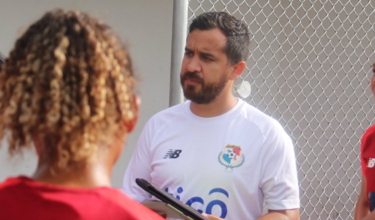 Ignacio 'Nacho' Quintana, en los entrenamientos. Foto: Fepafut