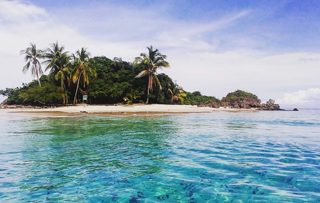 Vista del Parque Nacional Coiba. Foto: MiAmbiente