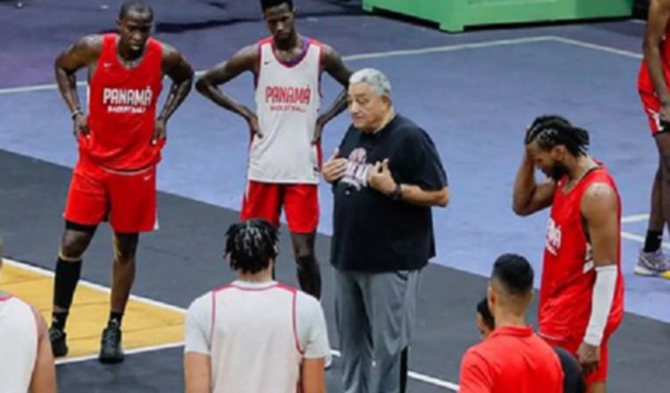 Flor Meléndez en los entrenamienos.