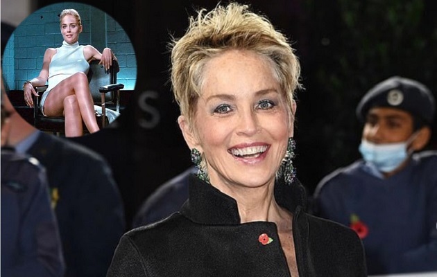 Sharon Stone luce radiante a sus 64 años.