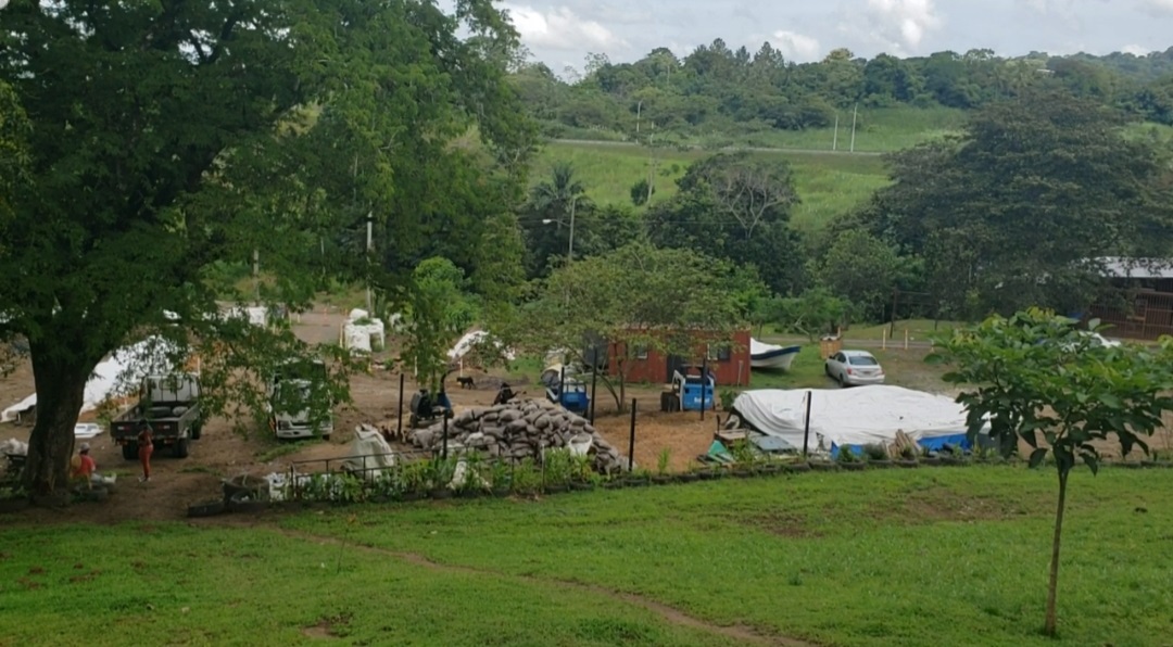 Vista de una parte de la planta de Geoazul.  Foto: Víctor Arosemena