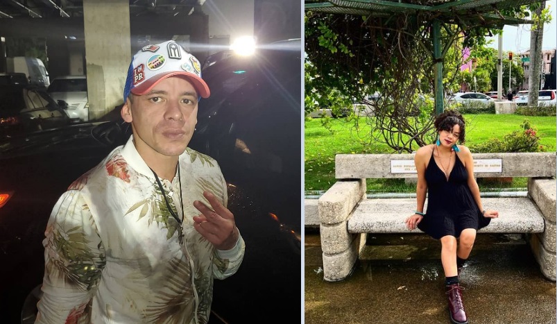 Vico C y su hija Marangely Lozada. Foto: Instagram