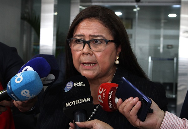 Iris González de Valenzuela, secretaria ejecutiva de Senadis, confía en que el Gobierno acoja la recomendación que realizará la Asamblea para que el presupuesto de la entidad sea aumentado. Foto: Víctor Arosemena