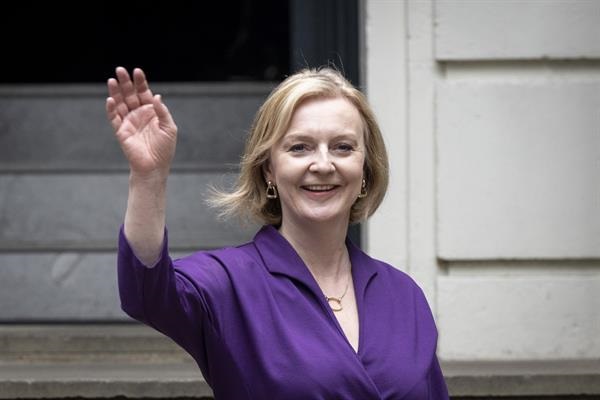 La primera ministra del Reino Unido, Liz Truss. EFE