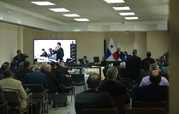 Esta mañana  se reanudó la lectura de la vista fiscal en la audiencia preliminar del caso Odebrecht. Foto: Cortesía