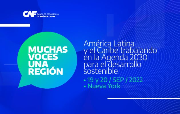 En nueve sesiones que se podrán seguir en vivo por caf.com, resonará la voz de América Latina y el Caribe en temas como la paz, los desafíos para alcanzar la agenda de los ODS. Foto: Cortesía CAF