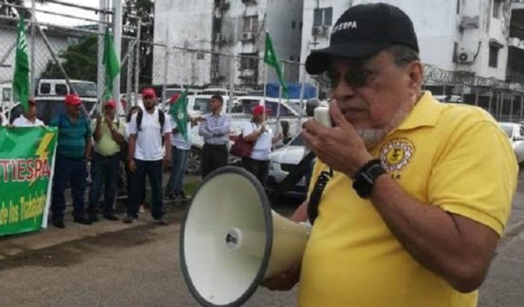 Jorge Alegría, secretario general del sindicato tendrá que enfrentar la justicia. Archivo