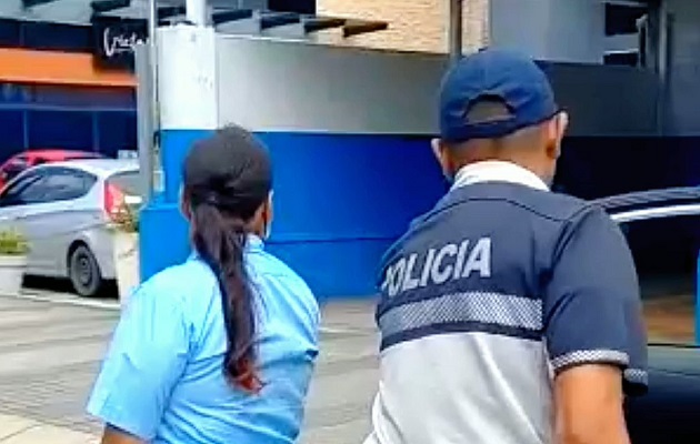 La mujer no vendía droga, como se pensó en un inicio. Foto: Cortesía