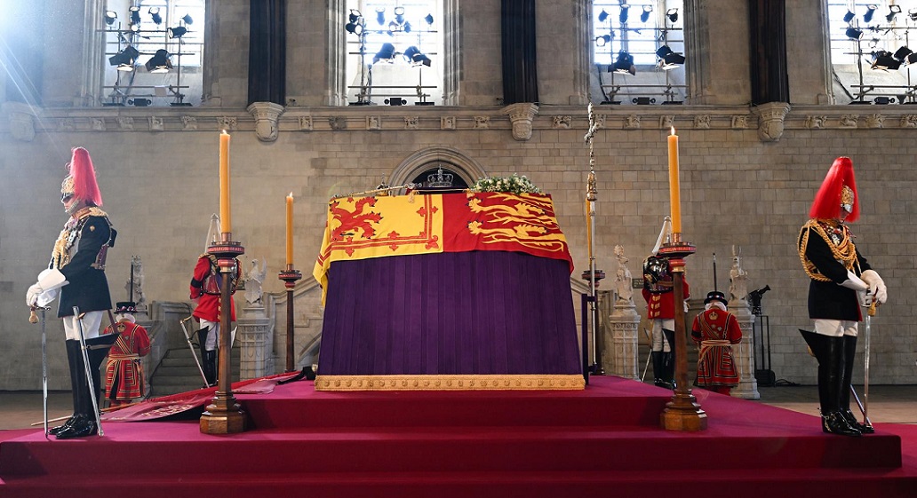 Funeral de la reina. Foto: EFE