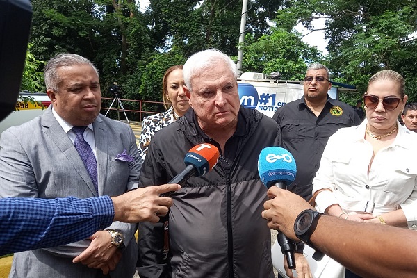 Ricardo Martinelli espera enfrentarse a Gaby Carrizo en las urnas. Foto: Víctor Arosemena