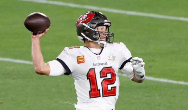 Tom Brady, mariscal de campeo de Tampa Bay. Foto:EFE