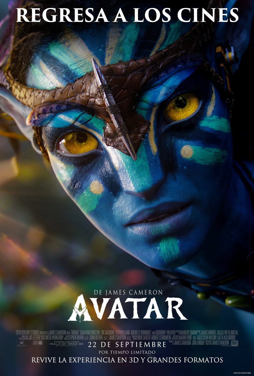 'Se ve mejor que nunca': Avatar vuelve a la pantalla grande