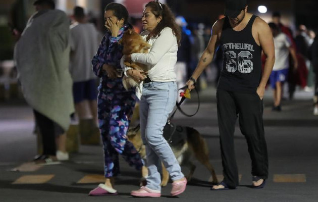 Alerta sísmica en el centro de México como réplica tras el terremoto de magnitud 7.7. Foto: 