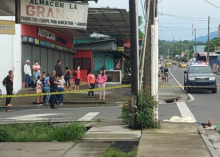 El atropellado en Bugaba se convirtió en la víctima No. 33 por accidente de tránsito en Chiriquí. Foto: José Vásquez 