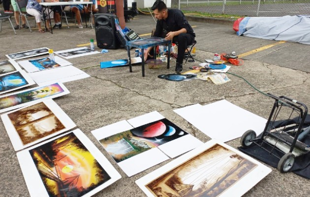 Gelver Ney lleva 22 años dedicándose a la pintura. Foto / Cortesía. 