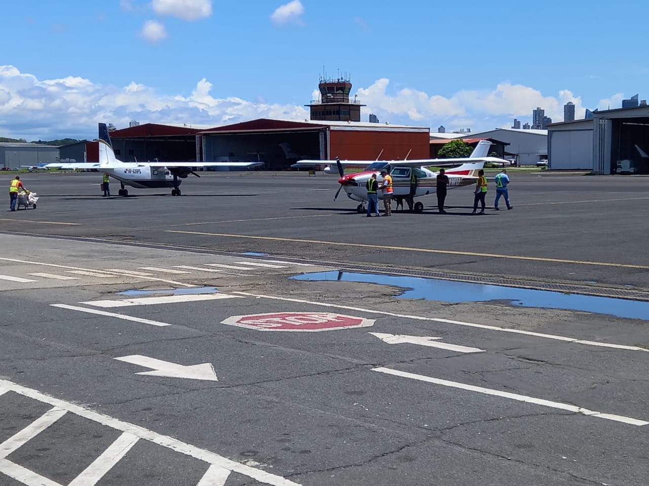 El hub de la compañía aérea funciona en el aeropuerto de Albrook. Foto: Archivo