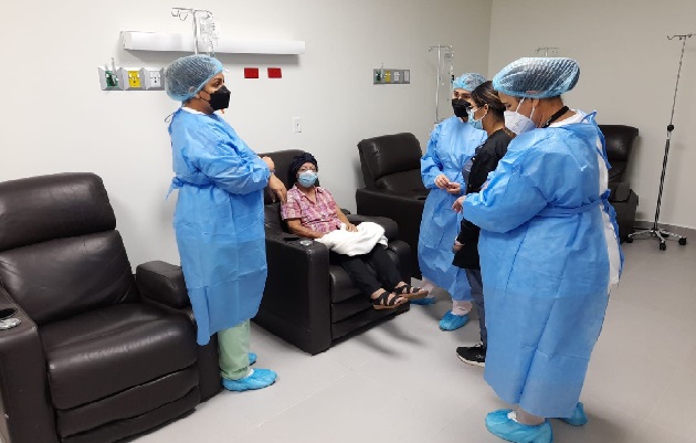 En el 2020 se diagnosticaron 764 pacientes en el Instituto Oncológico Nacional, de la región de Azuero. Foto. Thays Domínguez