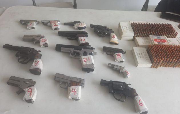 Hasta la fecha se han recibido más de 600 armas. Foto: Cortesía