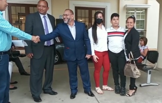 Anyer Guerra aseguró que en su caso se hizo justicia y envío un mensaje para que no permitan que ni sus parejas ni nadie las maltrate, cómo fue su caso, que por 10 años fue víctima de la violencia por parte de su pareja. Foto. Mayra Madrid