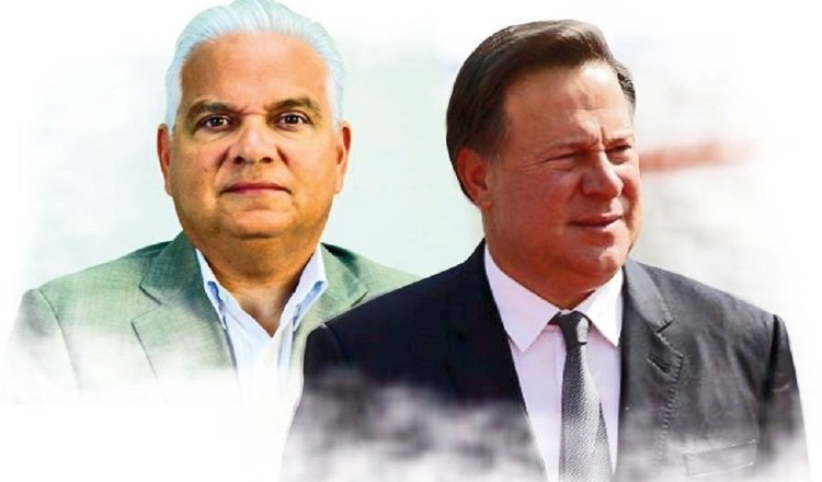 Jaime Lasso y Juan Carlos varela. Archivo