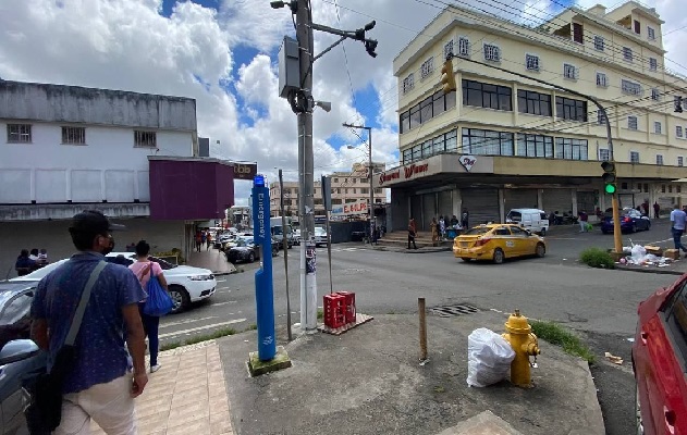 Se han utilizado 10 botones de pánico, los cuales han permitido el envío de equipos de socorro en casos de personas descompensadas y accidentes viales. Foto. Eric Montenegro