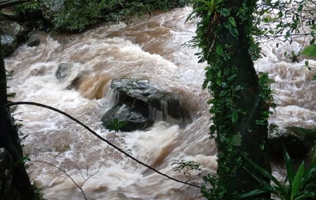 Varios ríos en la provincia de Chiriquí se han salido de su cauce, afectando a las potabilizadoras. 