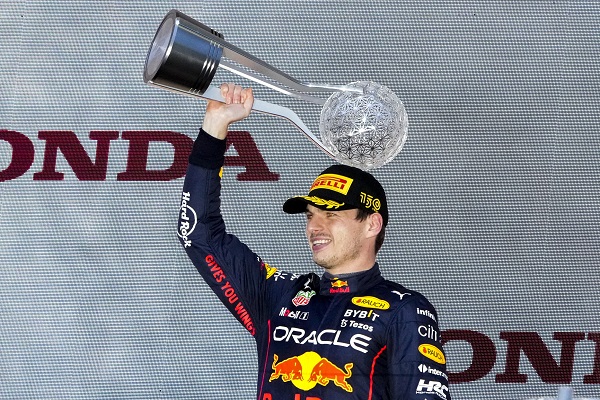 Max Verstappen gana el Gran Premio de Japón. Foto: EFE