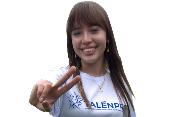 Gretta Guerrero, estudiante del Colegio Anglo Mexicano. Foto: Cortesía