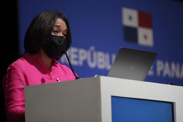Ministra de Cultura de Panamá, Giselle González. EFE