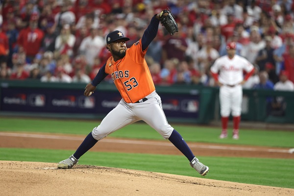 Cristian Javier guió a los Astros al triunfo. Foto:EFE