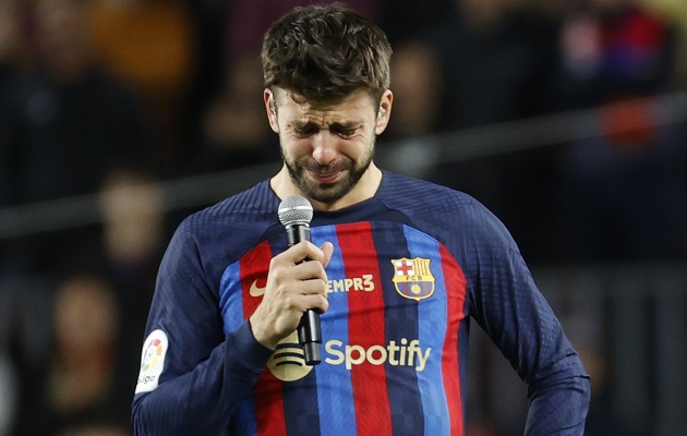 Gerard Piqué cumplió todos sus sueños como jugador del Barcelona. Foto: EFE