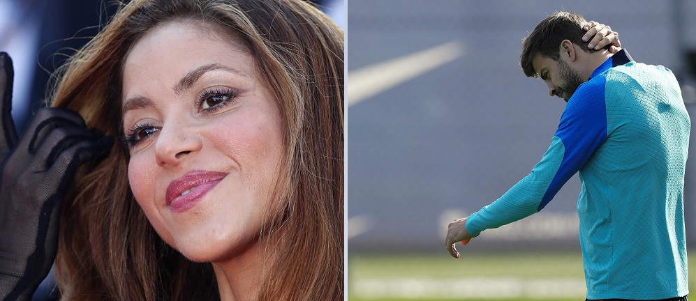 Shakira y Gerard Piqué. Foto: EFE