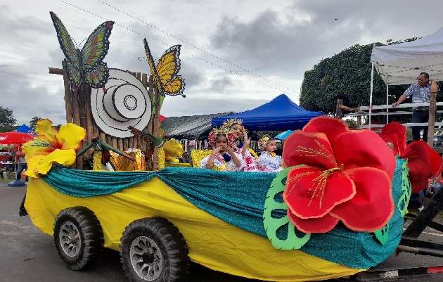 Las actividades folclóricas también fueron resaltadas en Chiriquí. Foto. José Vásquez