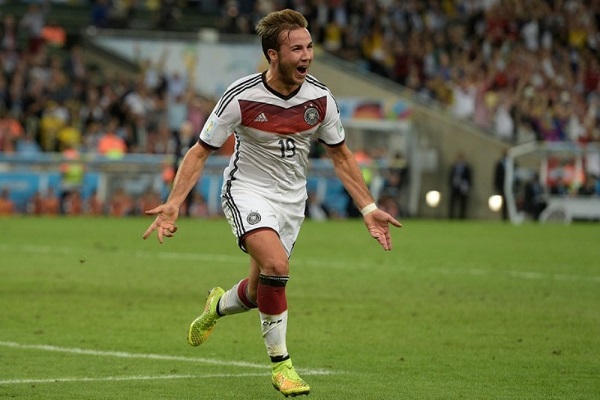Mario Götze, jugador de la selección de Alemania. Foto:EFE