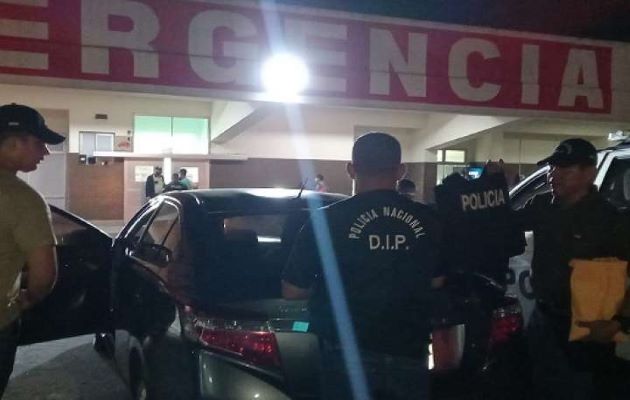 La Policía Nacional realizaba una diligencia de allanamiento cuando se dio la balacera. Foto: Cortesía