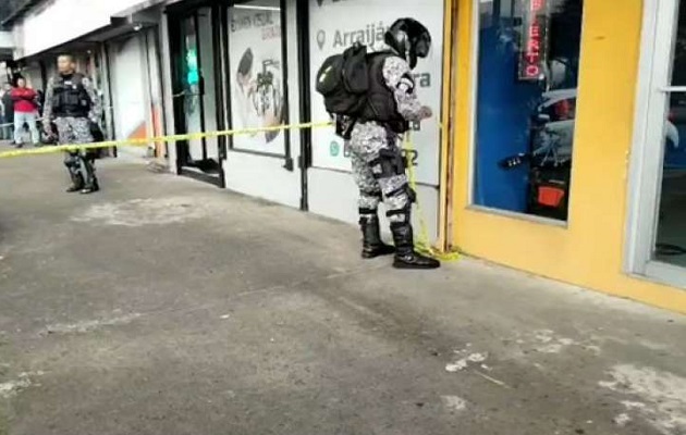 Una llamada ciudadana alertó a la policía. Foto: Cortesía