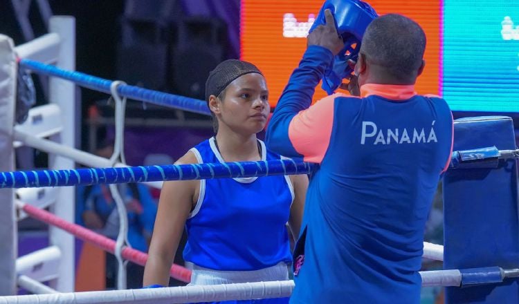 Xiomara Santamaría, pugilista panameña. Foto: Fedebop